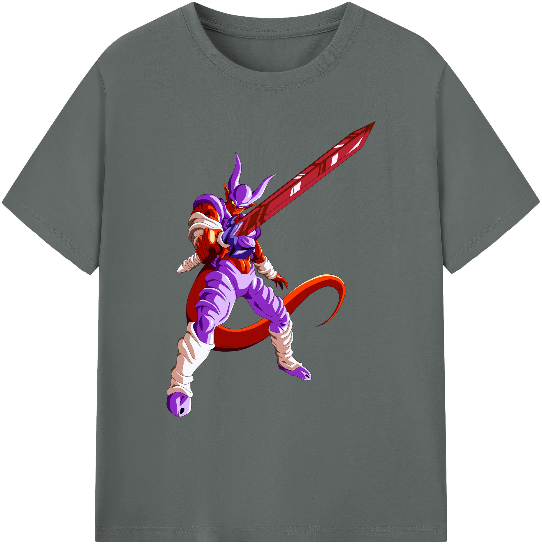 （画像用） ドラゴンボール ジャネンバ DRAGON BALL Janemba 綿100％ メンズ半袖Tシャツ｜肌触りやわらか＆通気性